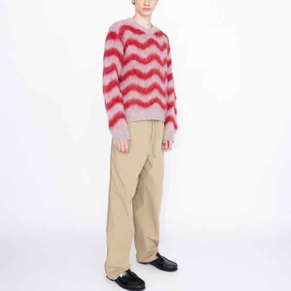 Alpaca Fuzzy Wave Sweater - Image 3