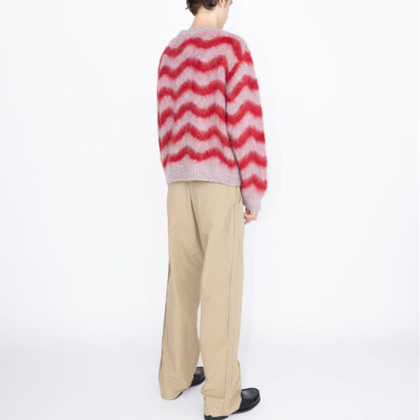 Alpaca Fuzzy Wave Sweater - Image 2