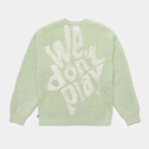 bf13f3a5-69b2-4362-8646-c3958558851d Letter Jacquard Fuzzy Fur Sweater