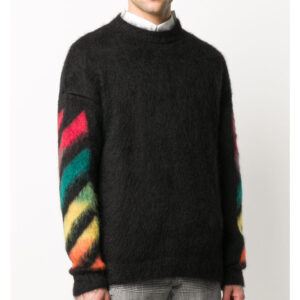 2228401a-61d9-4bf3-bc26-91202aa9cb18 Arrow Print Mohair Sweater
