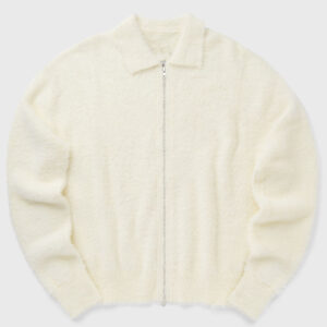 26bacc1a-5bbf-4c3a-bebf-7c9cbc616c71 Fuzzy Zip Up Knitted Jacket