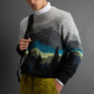 3 Scenic Mohair Sweater Men