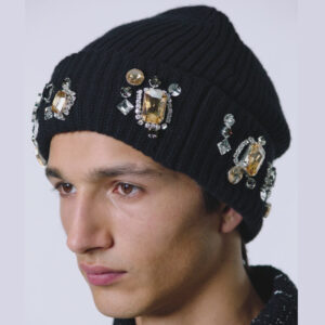 9fc50c4a-f298-4f12-9c77-01ca972c3e92 Chunky Knit Crystal Beanie