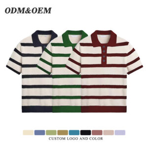 Cotton Polo Shirt Sweater