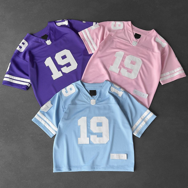 Mesh Football T-shirt Men - Image 2