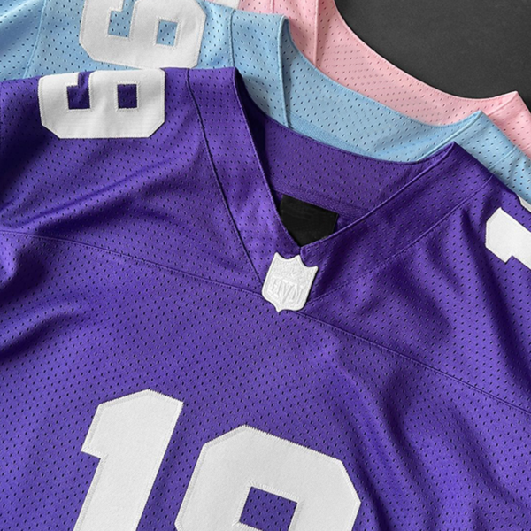 Mesh Football T-shirt Men - Image 3