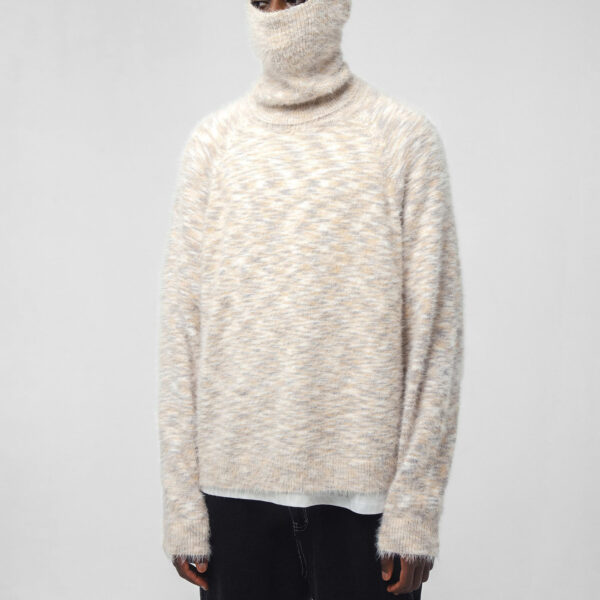 Fuzzy Men Mohair Sweater - Image 2