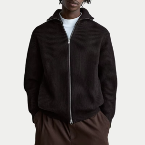Zip Up Cardigan Sweater