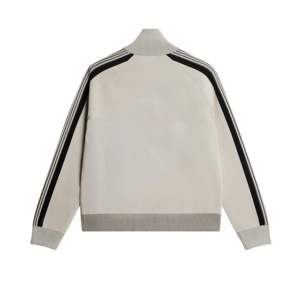Jacquard Zip Cardigan Sweater - Image 3