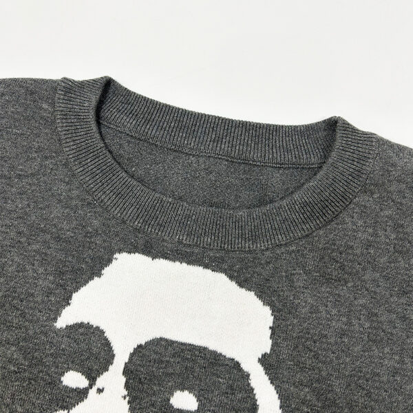 Jacquard Pattern Sweater Men - Image 3