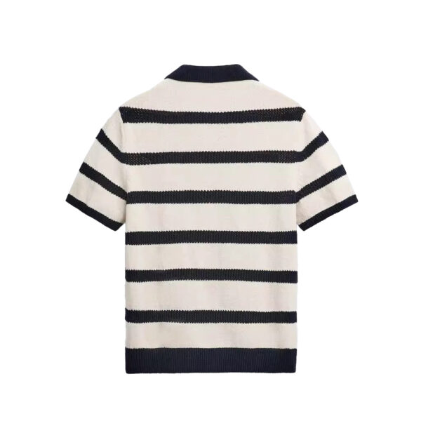 Cotton Polo Shirt Sweater - Image 3