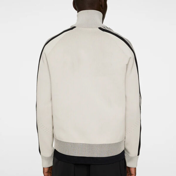Jacquard Zip Cardigan Sweater - Image 6
